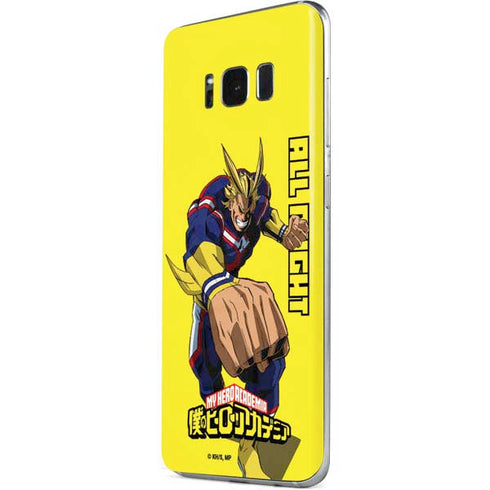 My Hero Academia All Might Season 5 Galaxy S8 Plus Skin